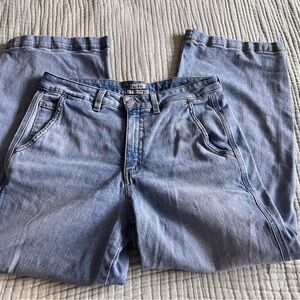 L.L. Bean ~ High Waisted ~ Wide Leg Jeans